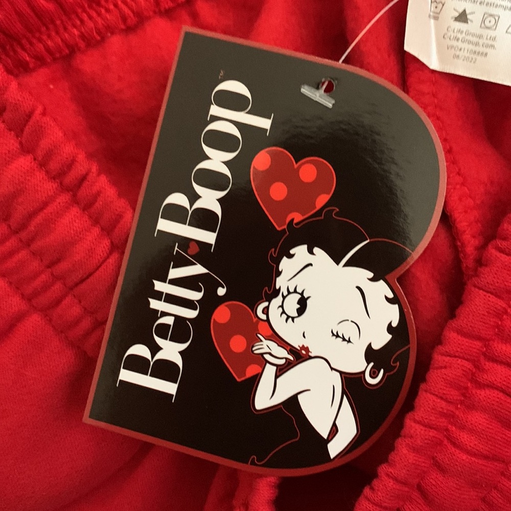 Betty Boop Graphic Sweatpants Brand New Size M - Picture 8 of 8